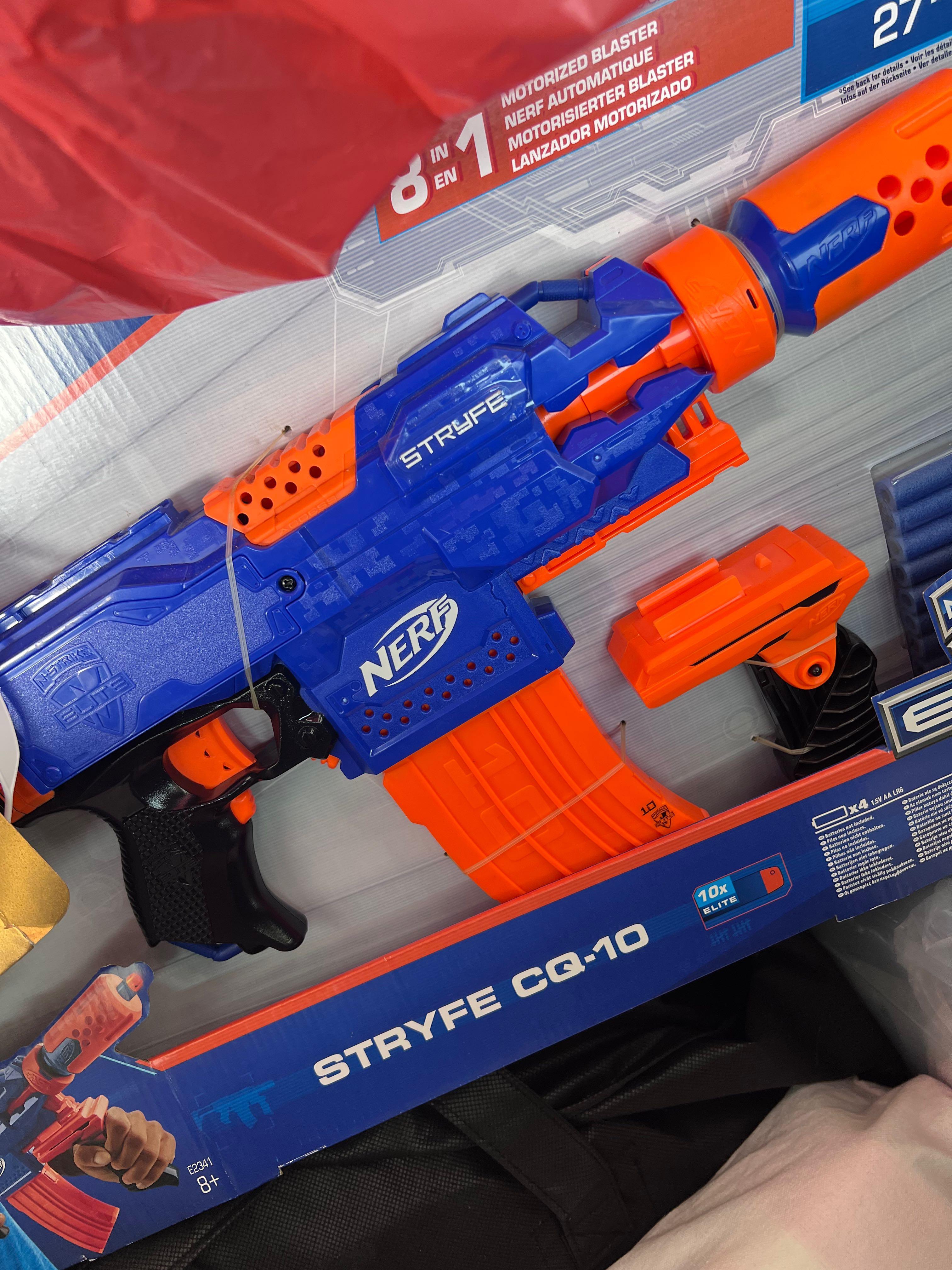 Nerf Stryfe CQ 10, Hobbies Games on Carousell