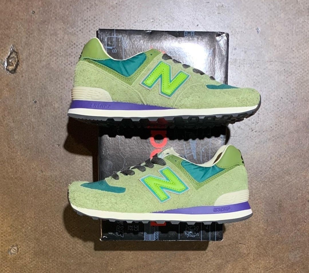 New balance 574 stray rats green, Men's Fashion, Footwear, Sneakers on  Carousell