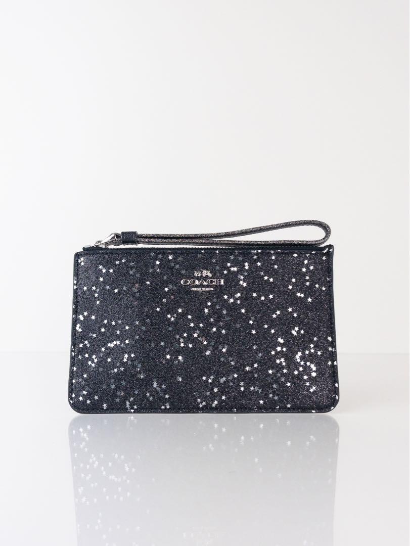 Glitter store coach purse