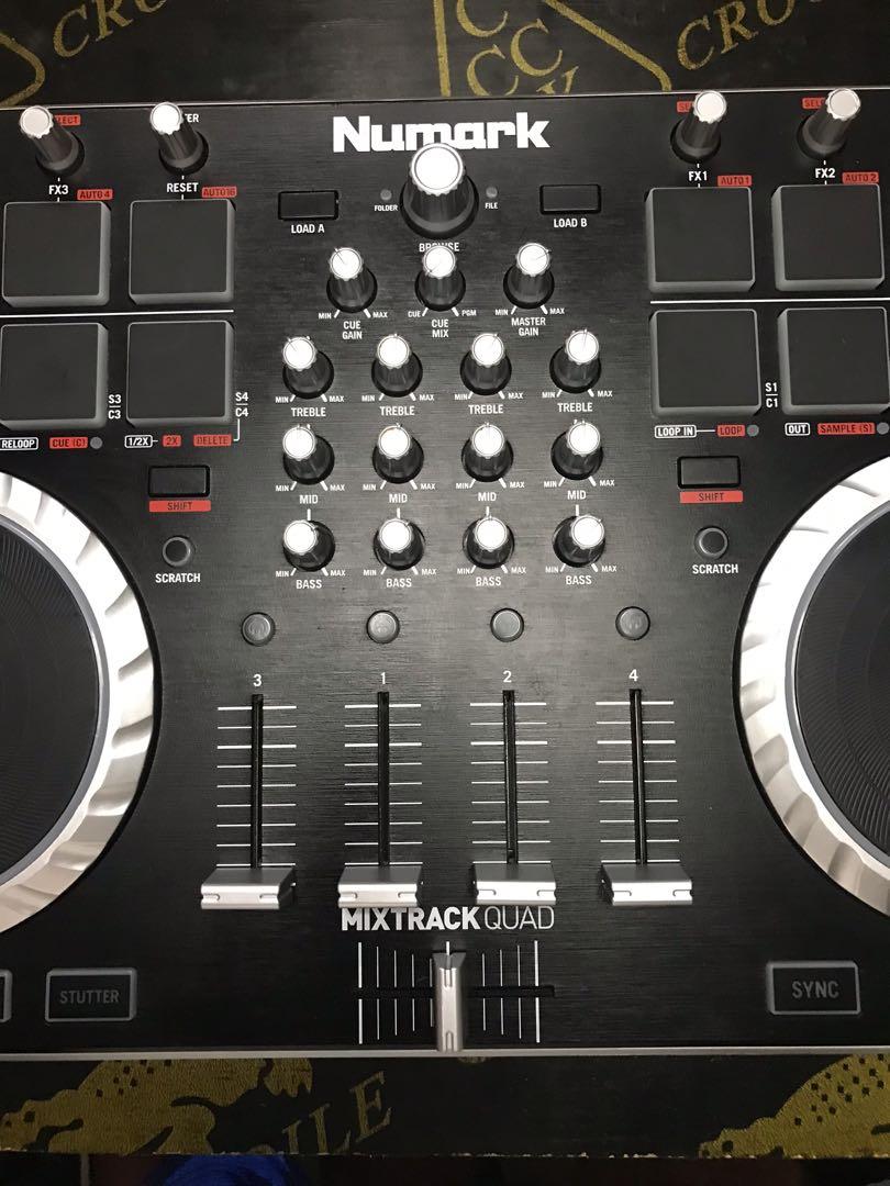 NUMARK MIXTRACK QUAD, Audio, Other Audio Equipment on Carousell