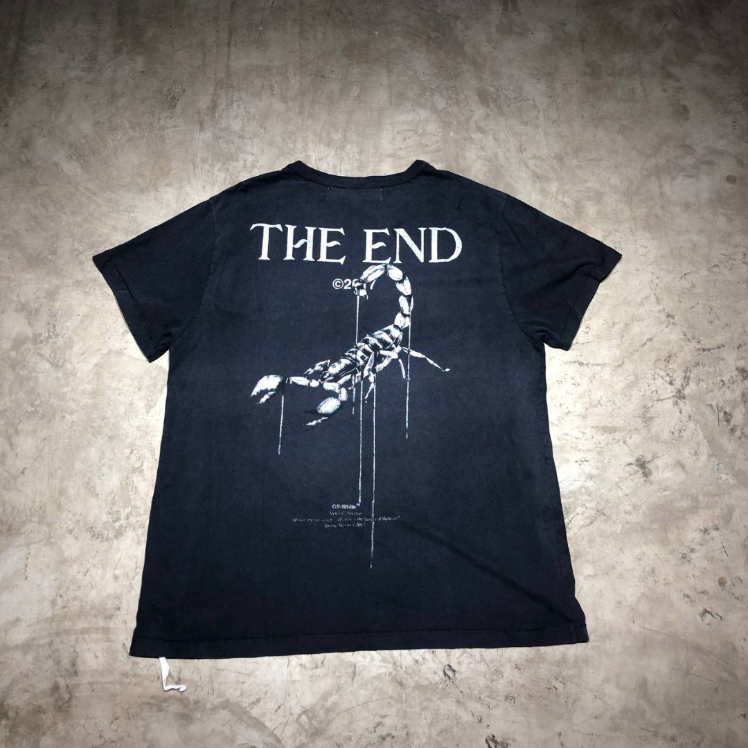 Off-White Scorpion Tee, Luxury, Apparel 
