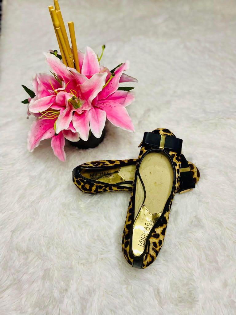 Mk 2025 leopard shoes