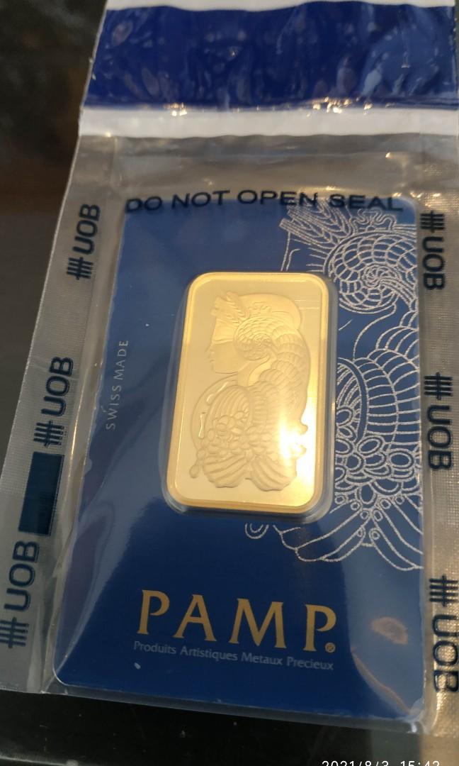 Pamp 1 Oz gold bars for sale., Hobbies & Toys, Memorabilia