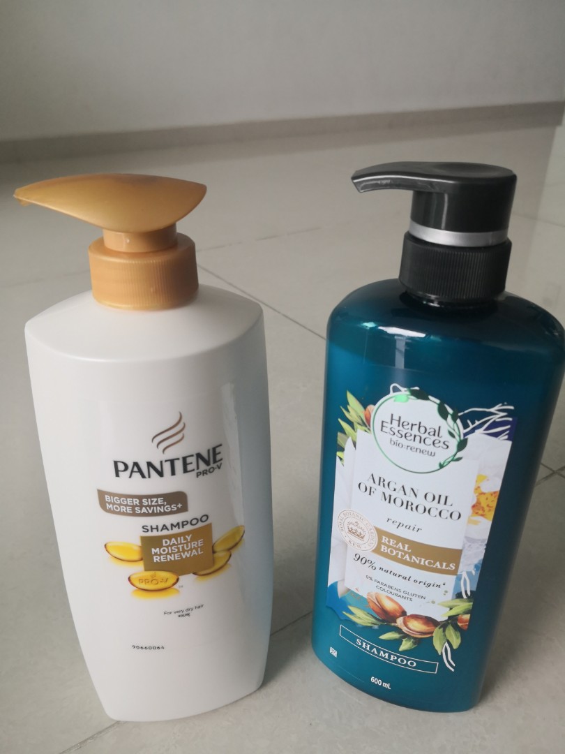 PANTENE AND HERBAL ESSENCES SHAMPOO SET, Beauty & Personal Care, Hair