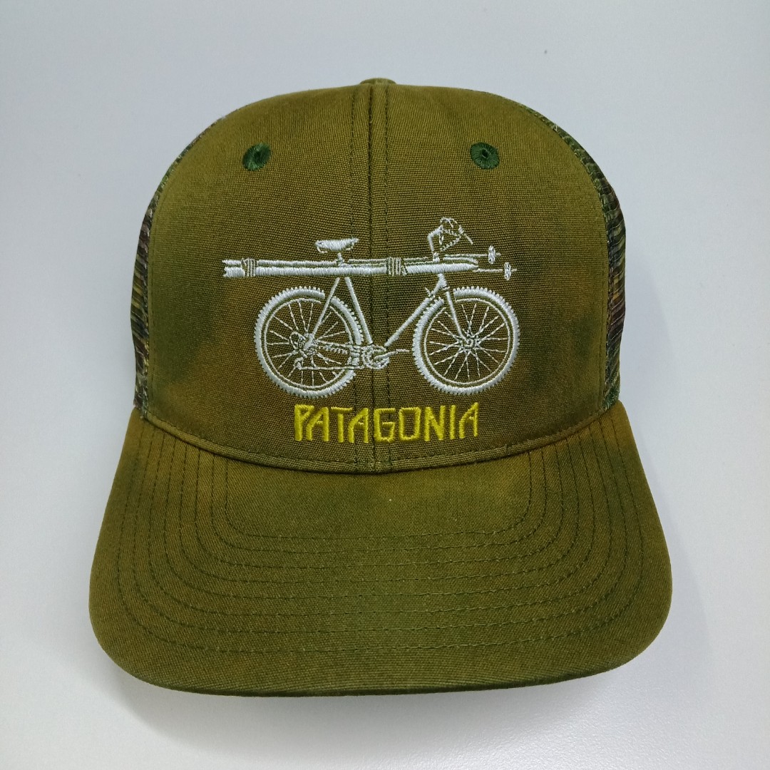 Patagonia snow cycle trucker hat new arrivals