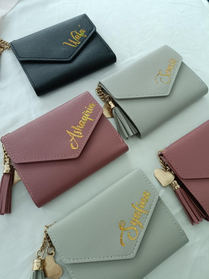 Custom online name purse