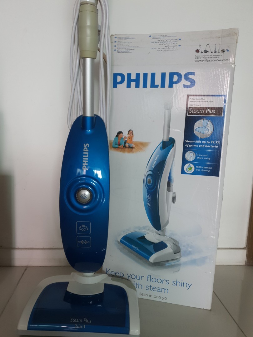 philips 2 in 1 steam mop