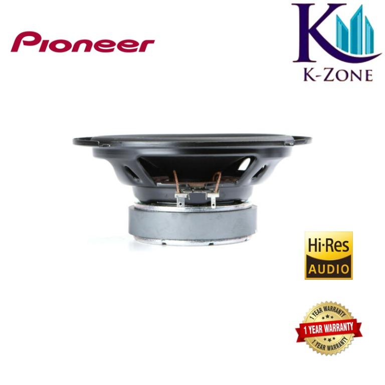 Pioneer TS-Z65CH 2-Way Component Car Speaker System│330W Max Power│4Ω│Black