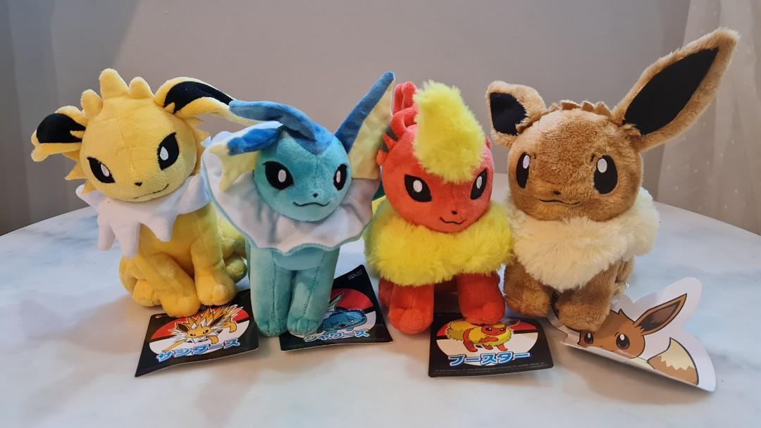 Pokemon Eevee Soft Toy Hobbies Toys Toys Games on Carousell