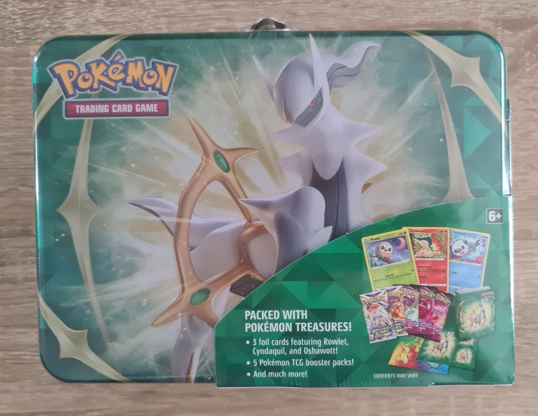 Pokemon TCG Arceus Collector's Chest, Hobbies & Toys, Toys & Games on Carousell
