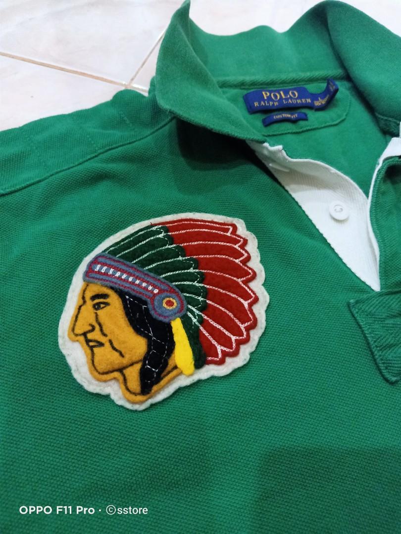 Polo Ralph Lauren Indian Head Shirt, Men's Fashion, Tops & Sets, Tshirts &  Polo Shirts on Carousell