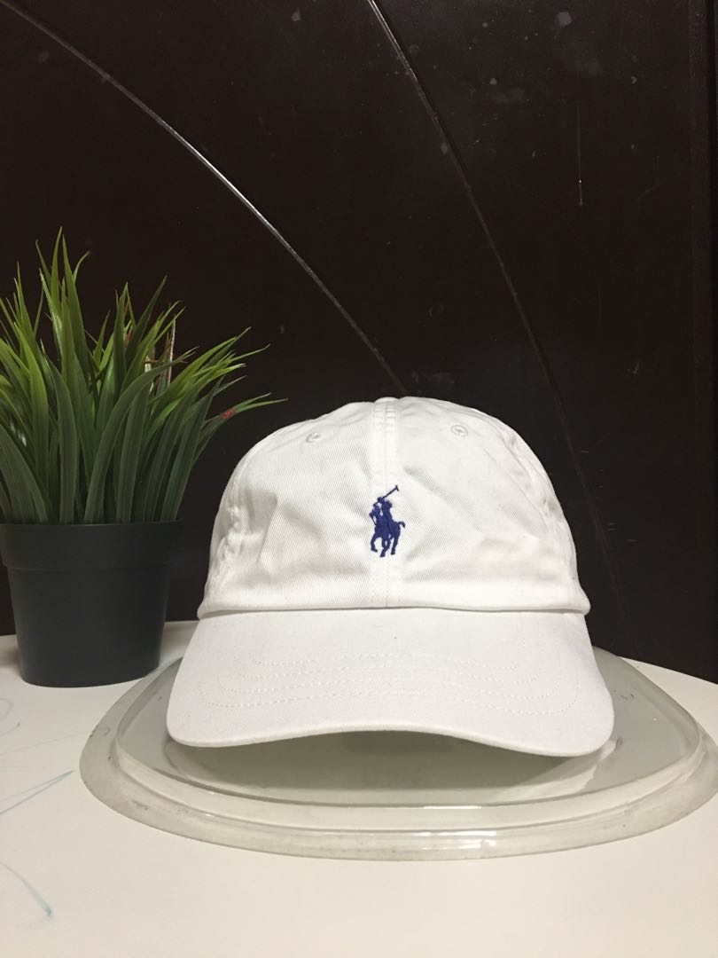 Polo ralph store lauren cap white