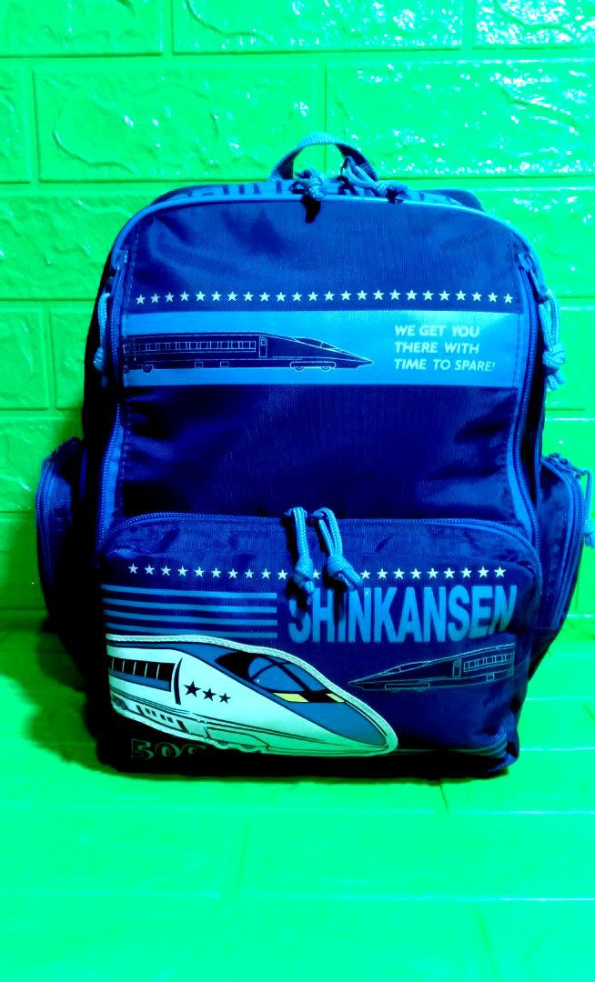 Preloved Shinkansen Backpack, Men's Fashion, Bags, Backpacks on Carousell