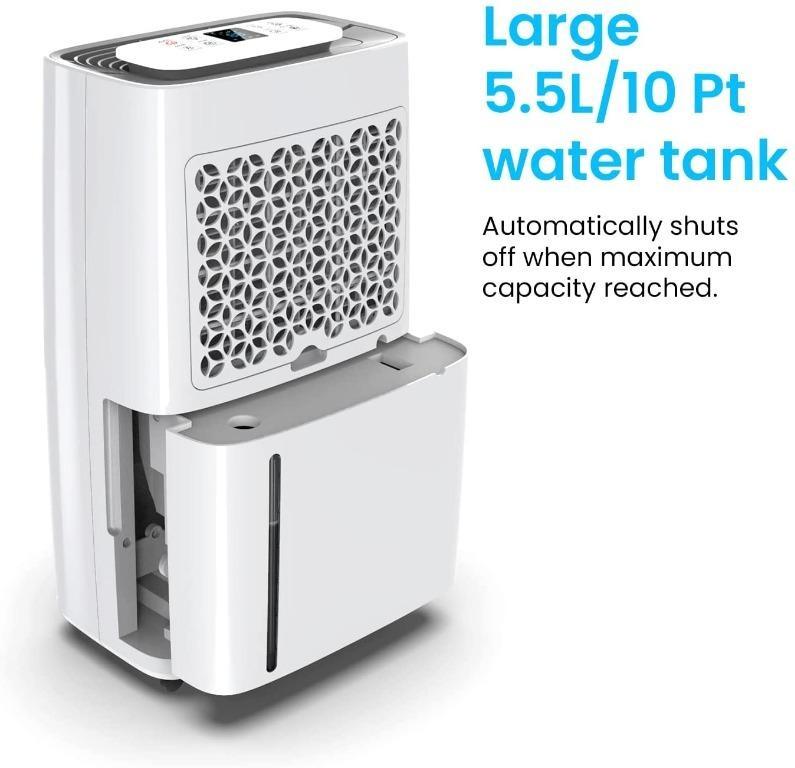 Pro Breeze® 20L/Day Dehumidifier with Digital Humidity Display, Sleep