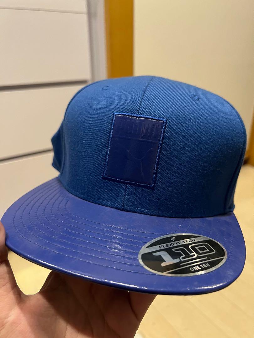 Flexfit Tech 110 Patent Blue Snapback 