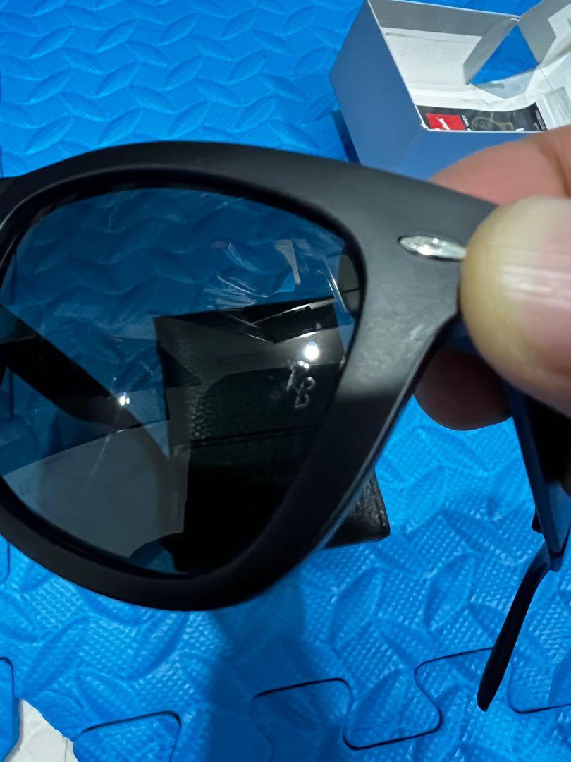 Rayban Wayfarer Folding Black Matte