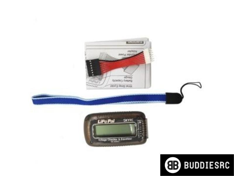 Contrôleur Équilibreur De Tension SKYRC LiPoPal Pour Batteries Lipo 2-6S - Neuf Noir