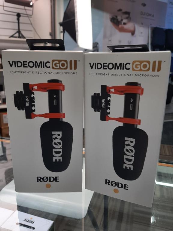 RODE VIDEO MIC GO II ULTRACOMPACT ANALOG/USB CAMERA-MOUNT SHOTGUN ...