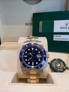 Rolex Submariner Sunburst Blue 116613LB