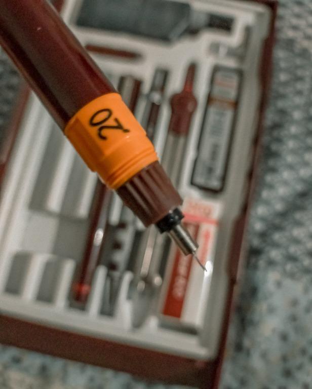 Rotring Master Set (0.2, 0.4, 0.6), Hobbies & Toys, Stationary & Craft ...