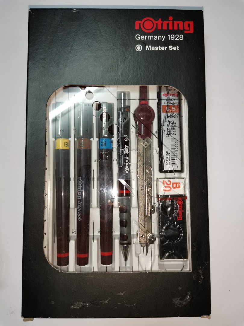 Rotring master set clearance
