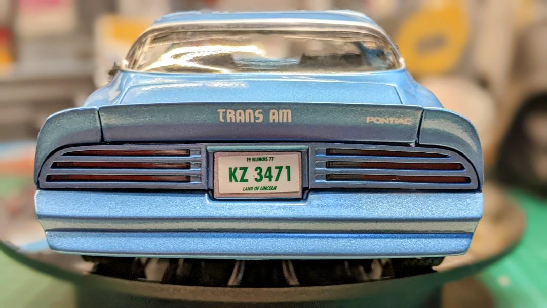 SALE!! 118 ERTL American Muscle 1977 Pontiac Trans Am (blue), Hobbies