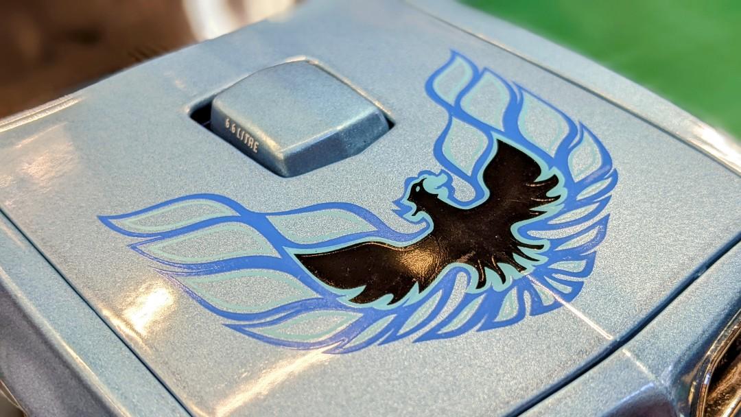 SALE!! 118 ERTL American Muscle 1977 Pontiac Trans Am (blue), Hobbies