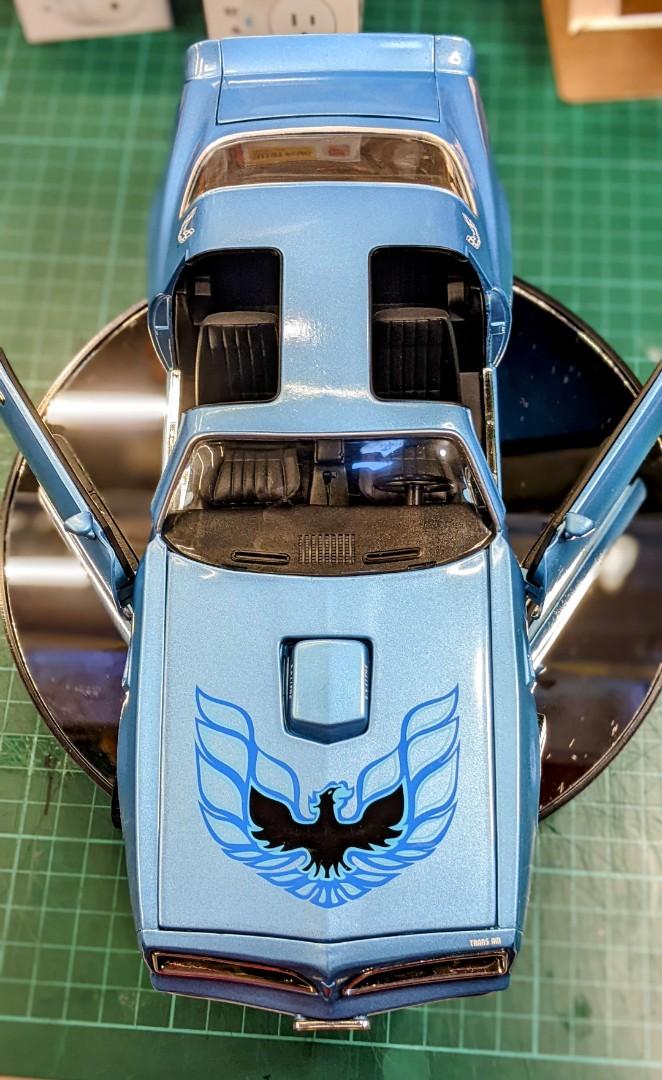 SALE!! 118 ERTL American Muscle 1977 Pontiac Trans Am (blue), Hobbies