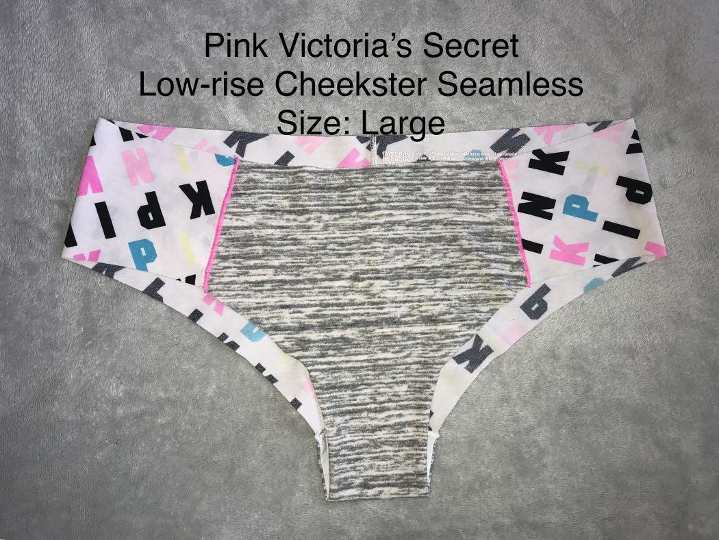 Large) Pink Victoria's Secret Seamless Cheekster Panty, Women's Fashion,  Undergarments & Loungewear on Carousell