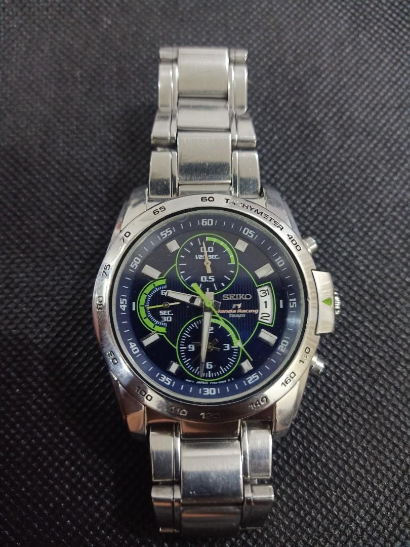 Seiko F1 Honda racing chronograph, Men's Fashion, Watches & Accessories,  Watches on Carousell