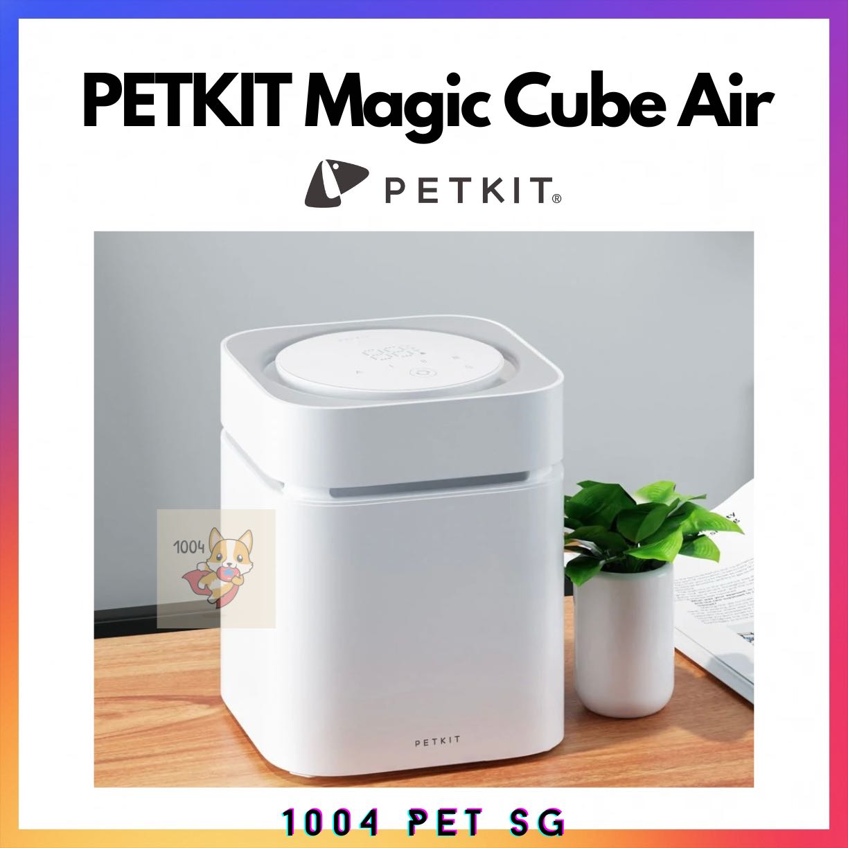 【SG LOCAL STOCK】PETKIT AIR Purifier Cat and Dog MAGICUBE Smart Odor