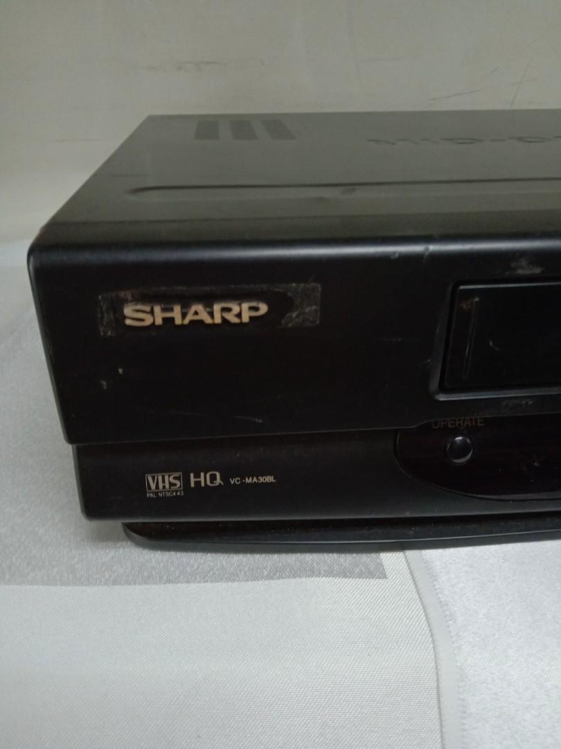Sharp VHS Player, Services, Electronics & Gadget Repairs on Carousell