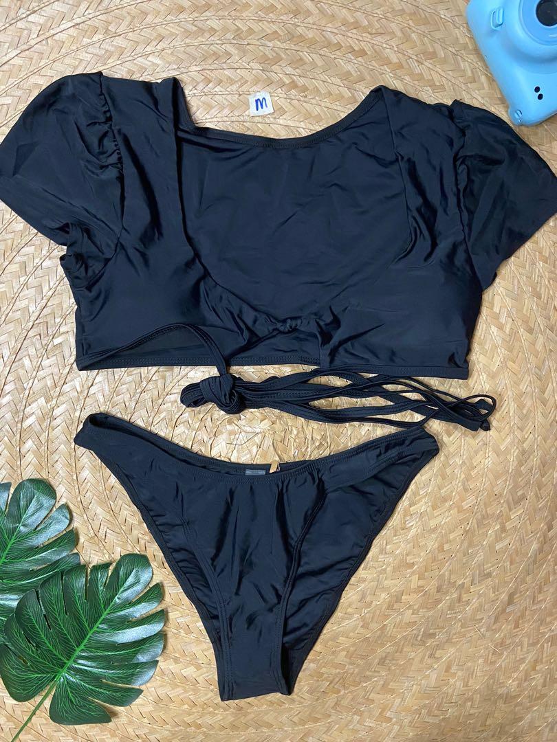 Shein medium black shirt with sleeves 