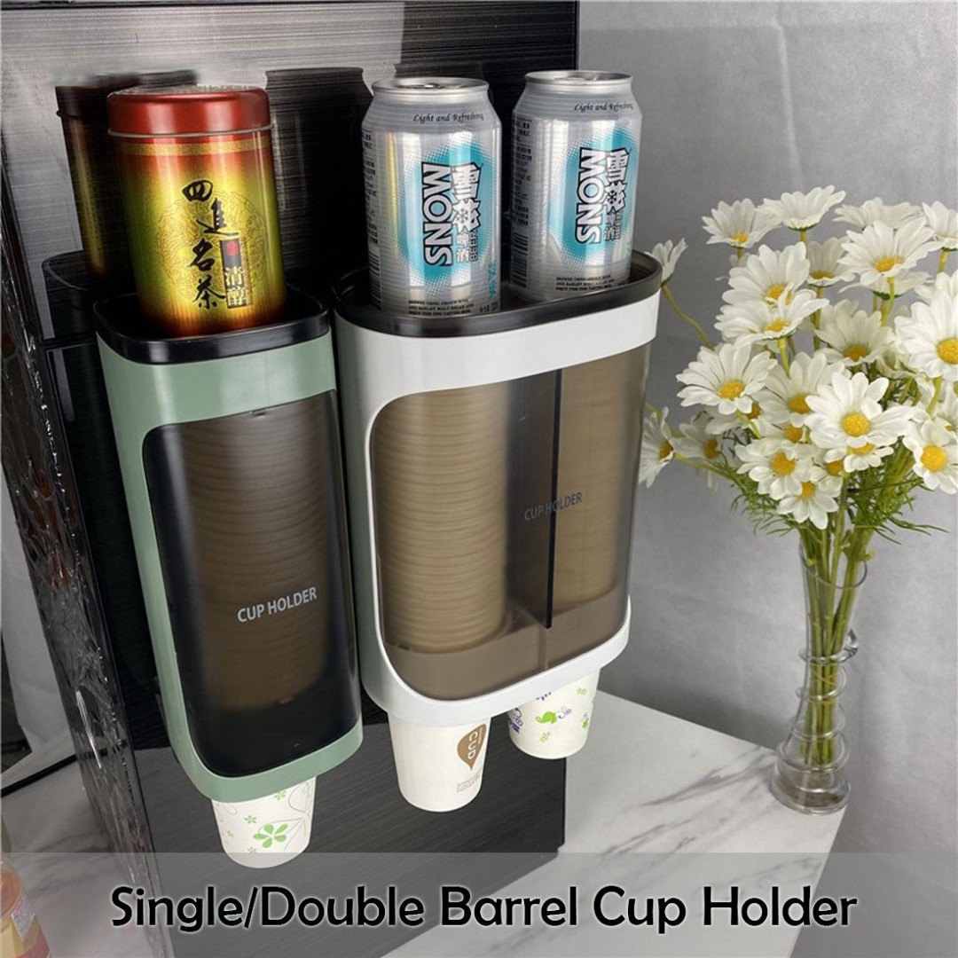 Single or Double Cup Dispenser, Furniture & Home Living, Kitchenware