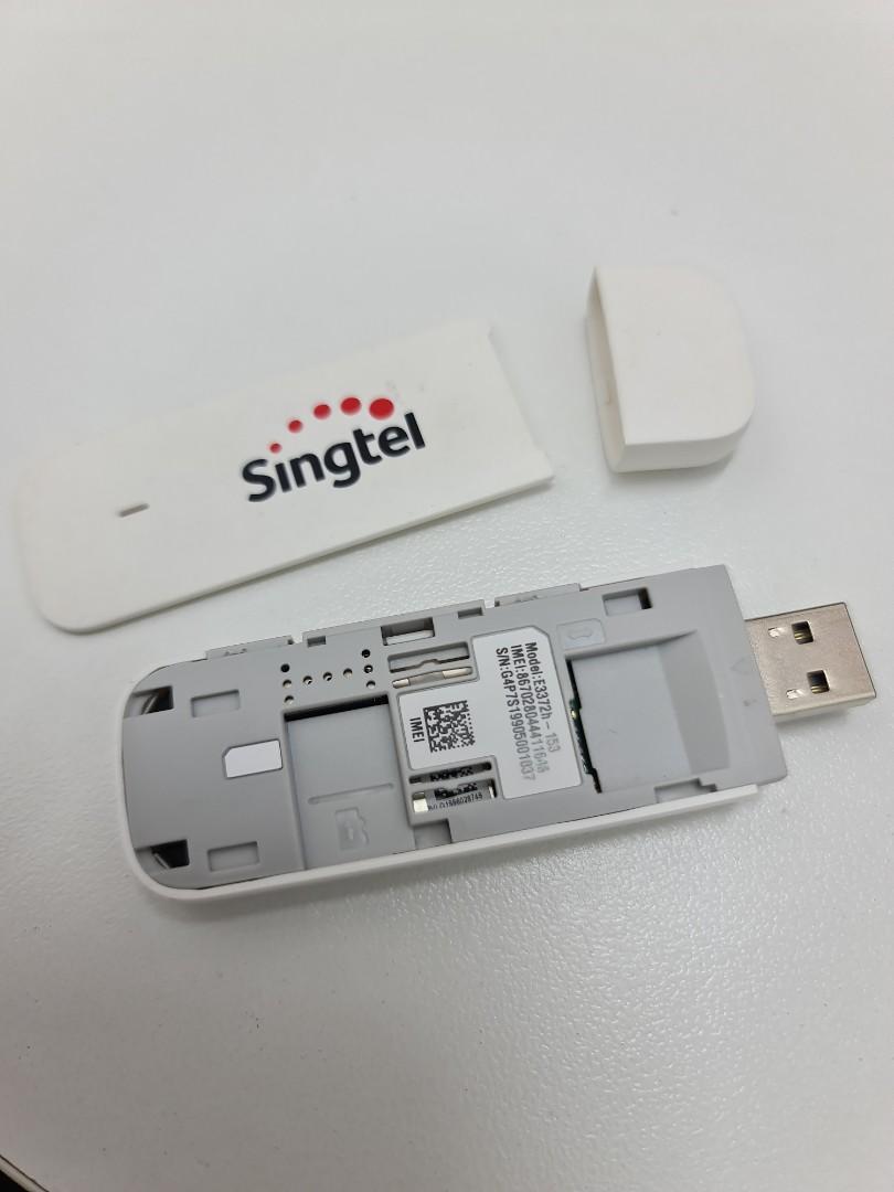 Singtel Huawei Mobile Broadband boardband dongle USB stick lte 4g 3g