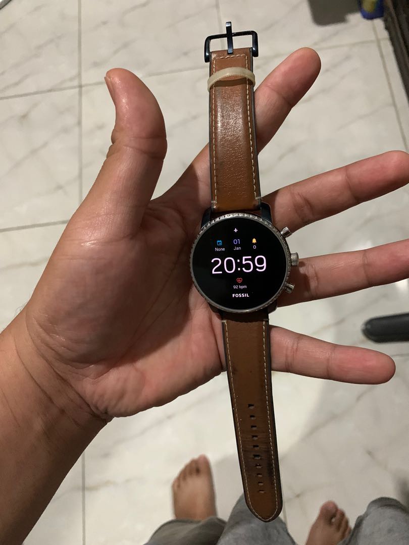 Smartwatch fossil gen 4, Fesyen Pria 