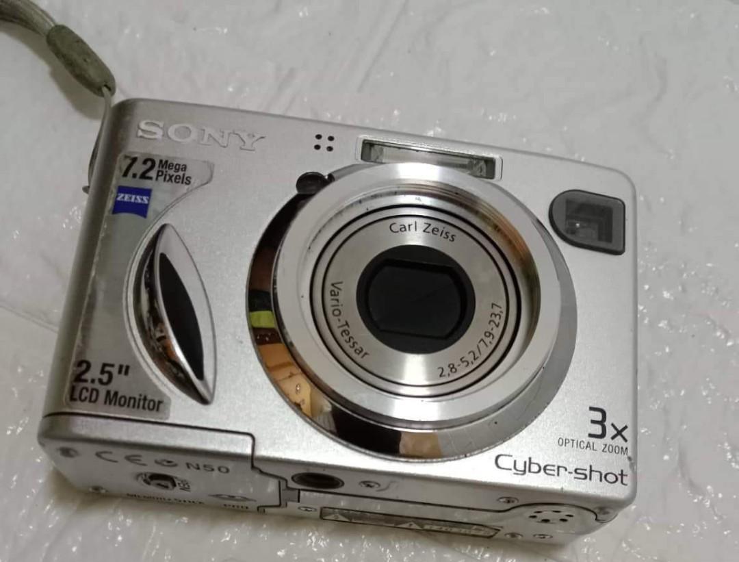 Sony cybershot dscw7 carl zeus, Photography, Cameras on Carousell