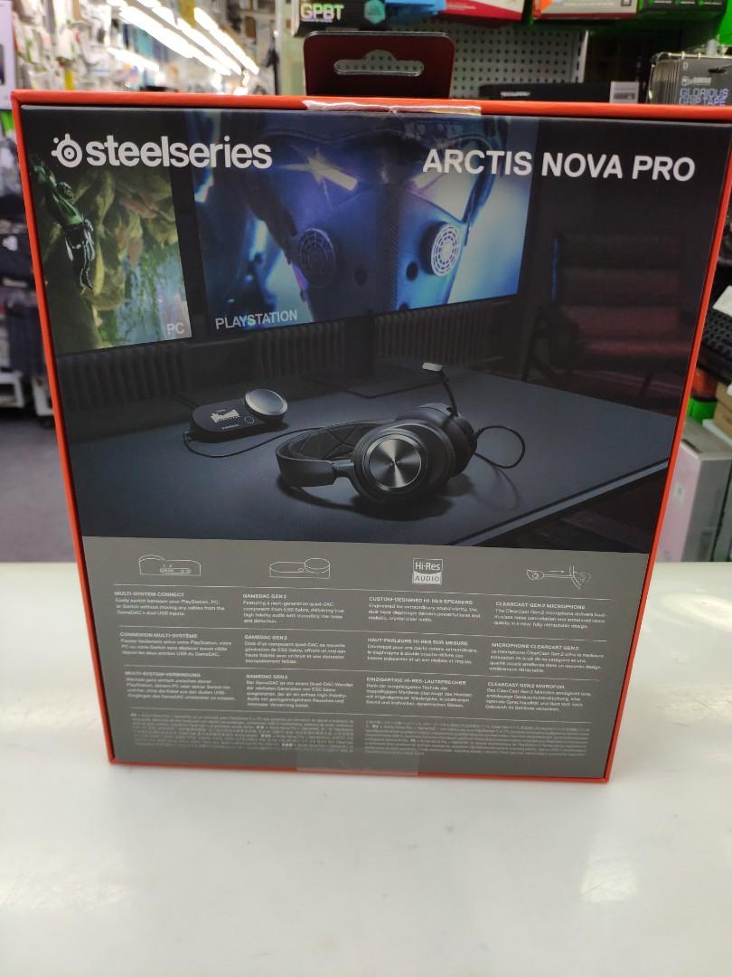 Steelseries Arctis Nova Pro Wired 有線(PC/PS), 音響器材, 頭戴式/罩 