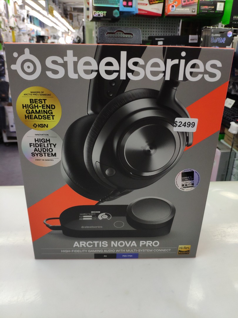 Steelseries Arctis Nova Pro Wired 有線(PC/PS), 音響器材, 頭戴式/罩