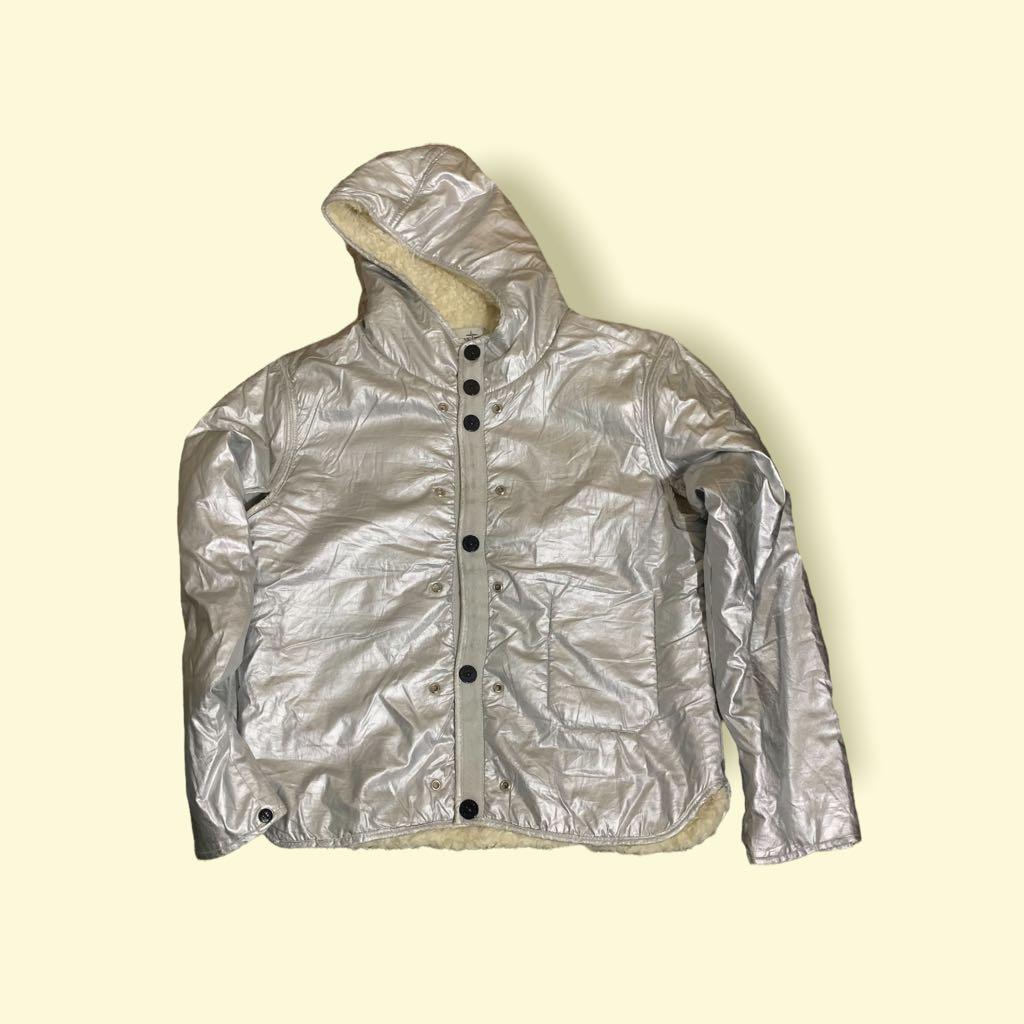 Stone island chrome jacket deals