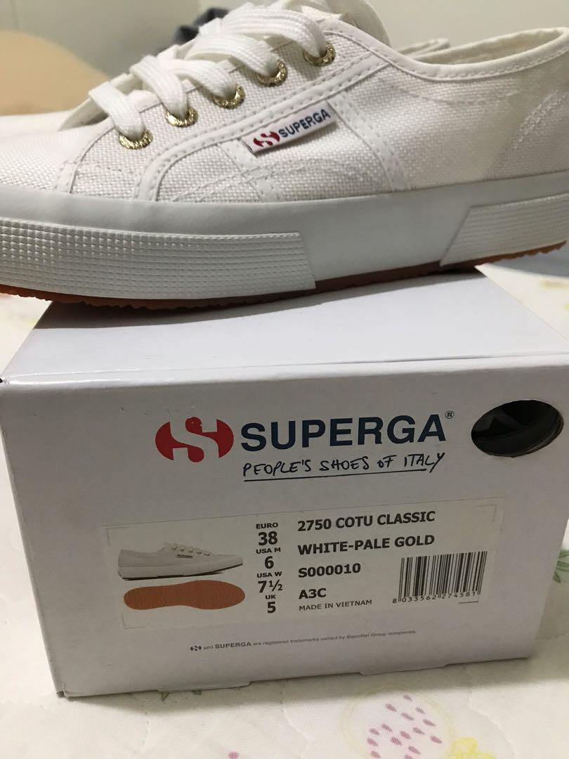 superga pale gold
