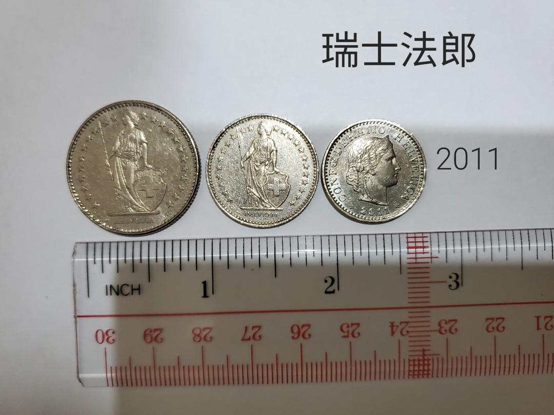 Swiss francs(3) 瑞士法郎, 興趣及遊戲, 收藏品及紀念品, 錢幣- Carousell