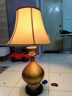 Table Lamp Luxury Gold Brown