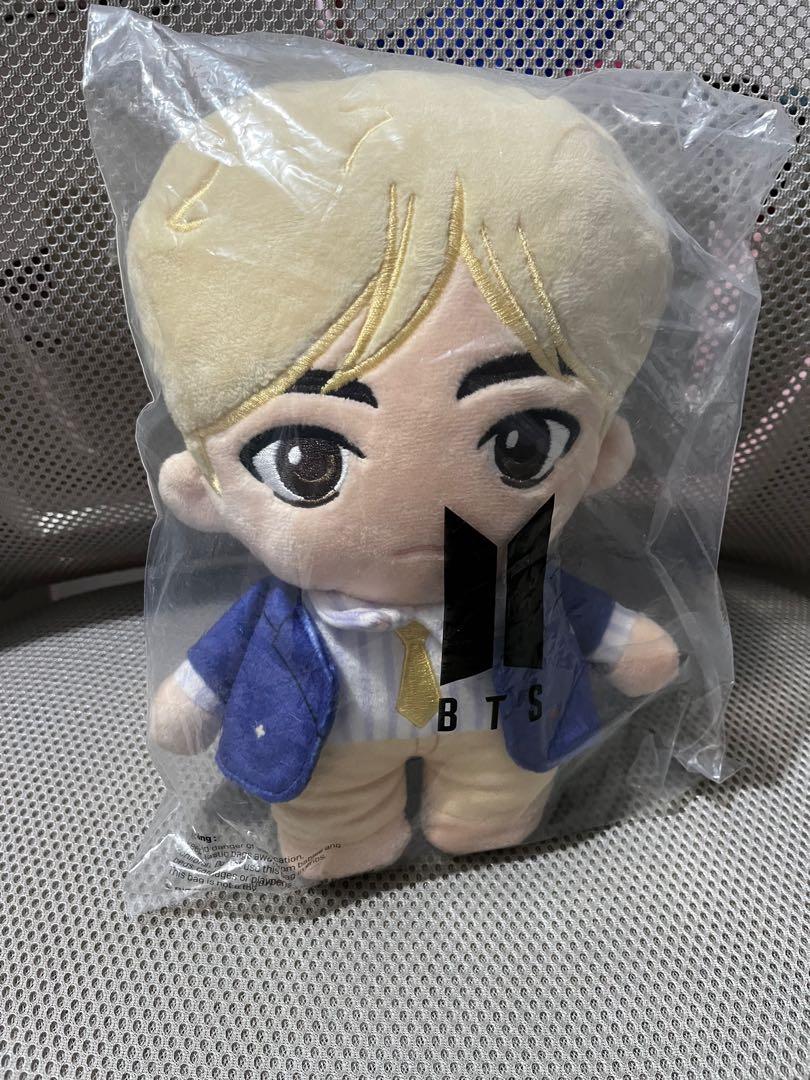 Tiny Tan Flat Plush Jin doll, Hobbies & Toys, Memorabilia