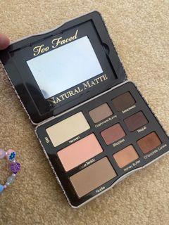 Too faced natural matte eyeshadow palette