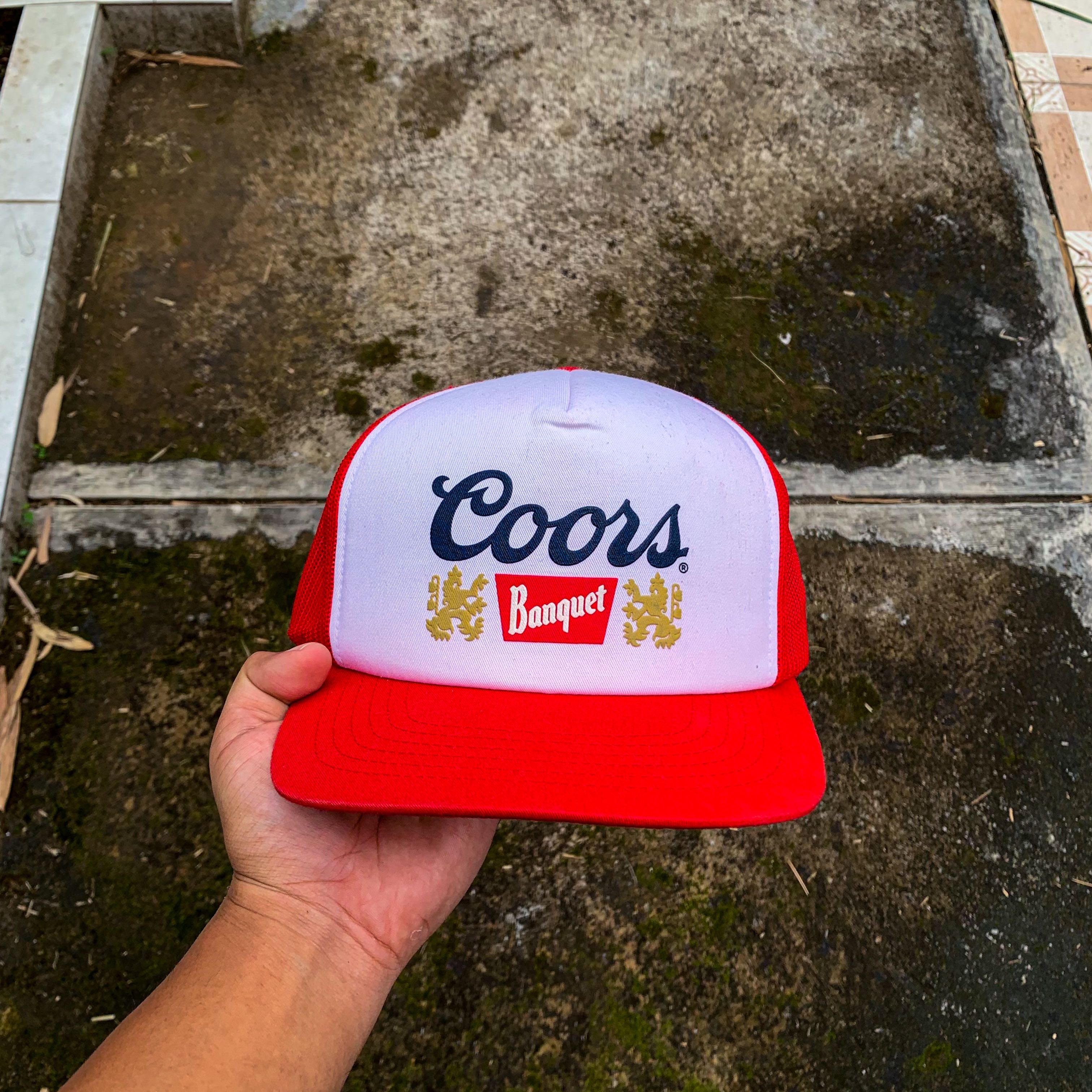 Topi Trucker Brixton x Coors Borquet 2 