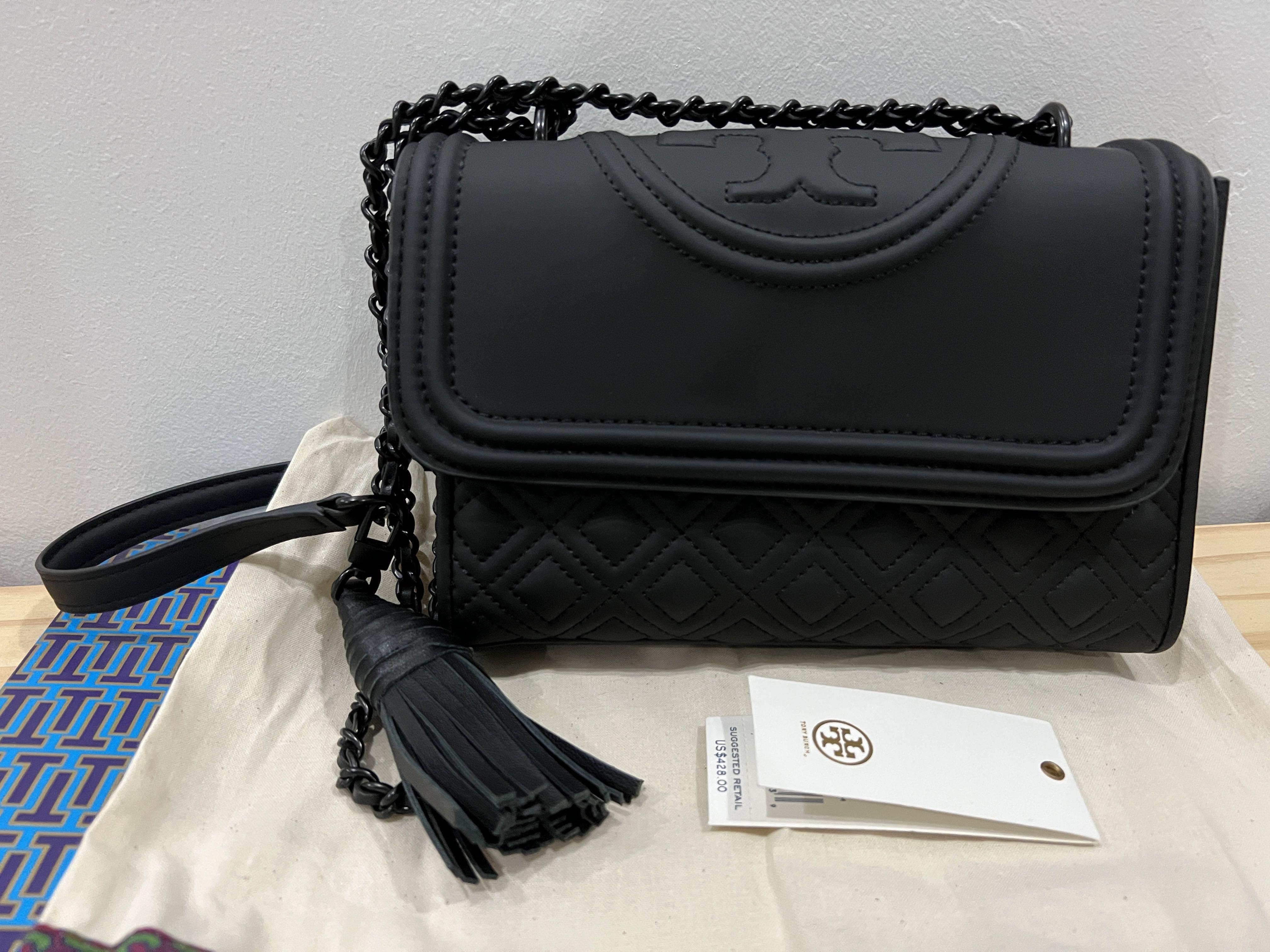 Tory Burch Fleming Matte Small Convertible Shoulder Bag, Luxury, Bags &  Wallets on Carousell