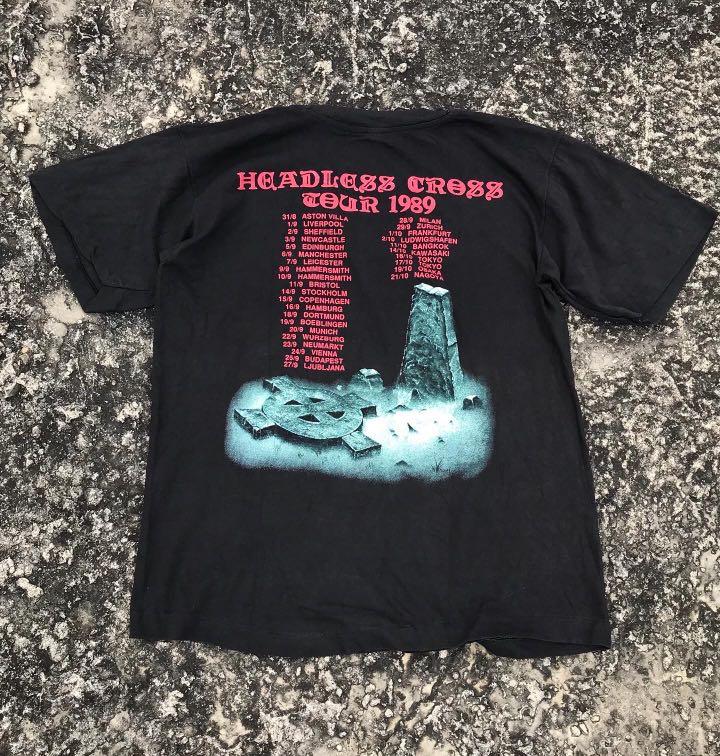 T-shirt black Sabbath headless cross 