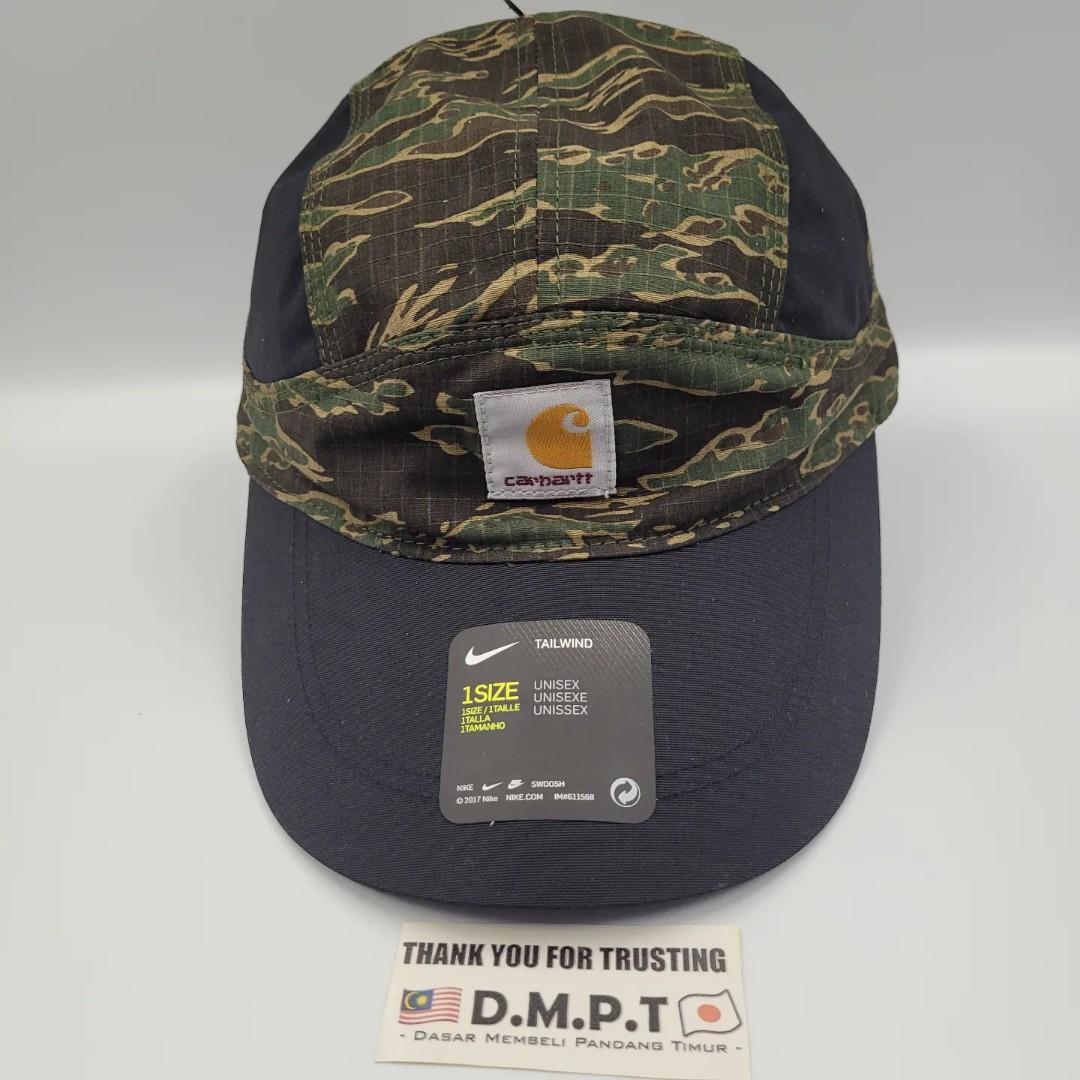 UNUSED CARHARTT X NIKE TAILWIND 5 PANEL CAP Men s Fashion
