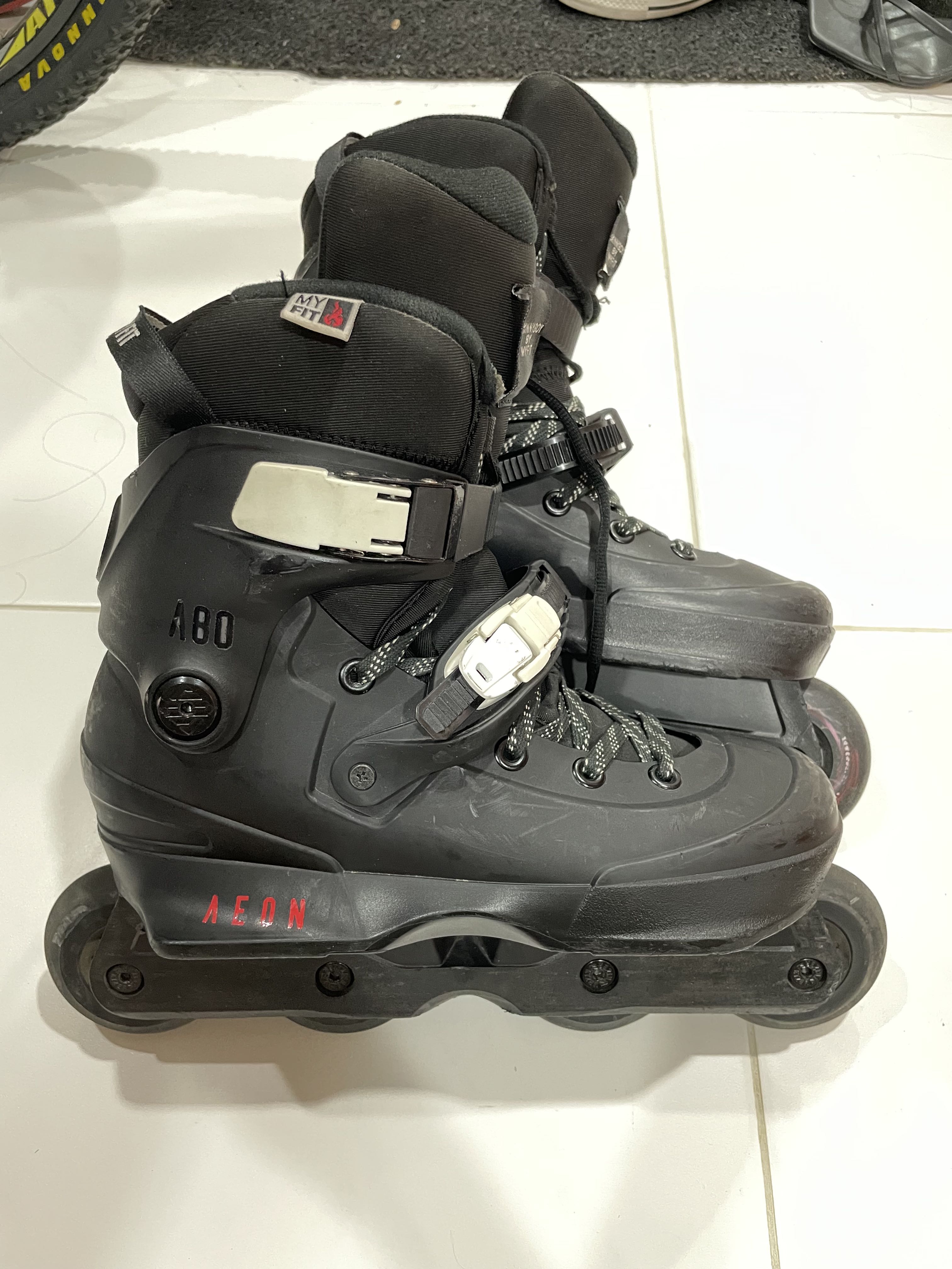 (Clearance) USD Aeon 80 Aggressive Inline Skates us89, Sports